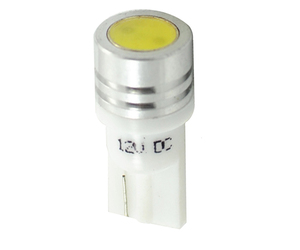 T10 W5W 12V W2,1x9,5d LED 1xHP ΛΕΥΚΟ (ΚΑΡΦΩΤΟ ΑΚΑΛΥΚΟ) BLISTER 2ΤΕΜ. M-TECH