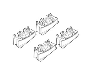 ΠΟΔΙΑ ΓΙΑ ΜΠΑΡΕΣ NORDRIVE ΓΙΑ TOYOTA RAV4 03/2019+ - 4 ΤΕΜ