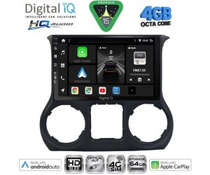 DIGITAL IQ BXK 19295_CPAA (10inc) MULTIMEDIA TABLET for JEEP WRANGLER  mod. 2011-2014
