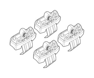ΑΚΡΑ ΓΙΑ ΜΠΑΡΕΣ NORDRIVE ΓΙΑ HONDA HR-V 09/15+ KIT