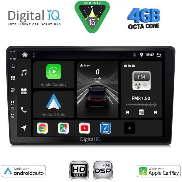 DIGITAL IQ BXF 16004_CPAA (9inc) MULTIMEDIA TABLET for AUDI A4 mod. 2002-2008