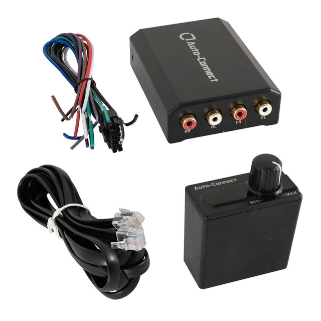 Μετατροπέας High-Low 4 Channel, 80W auto turn-on/remote out Auto-Connect 720HLCL34