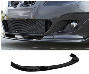 Lip spoiler μπροστινό μαύρο γυαλιστερό - Bmw E60 M technik 2003-2010