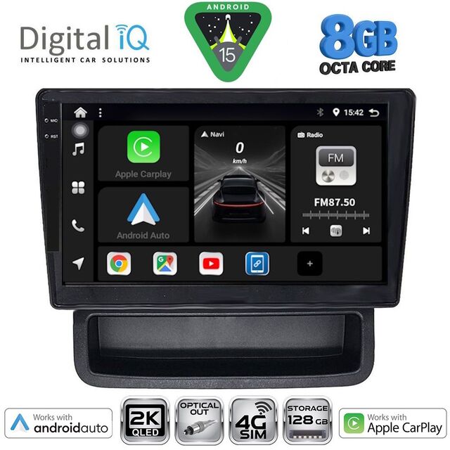 DIGITAL IQ BXK 20558B_CPAA (10inc) MULTIMEDIA TABLET for OPEL VIVARO – RENAULT TRAFIC - NISSAN PRIMASTAR mod. 2004-2015
