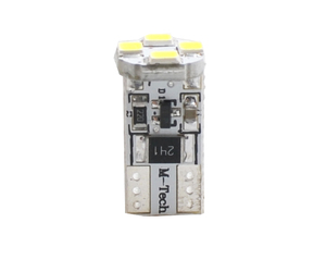 T10 W5W 12V W2,1x9,5d LED 4xSMD3528 ΛΕΥΚΟ (ΚΑΡΦΩΤΟ CAN-BUS) 1ΤΕΜ. M-TECH