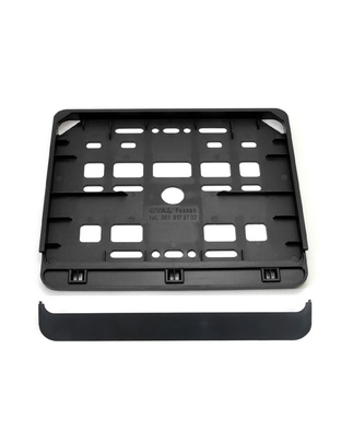 Amio - Πλαστικό Πλαίσιο Πινακίδας Moto (Μαύρο) 150x190 mm – 1 Τεμ. (01166/AM)