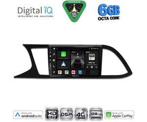 DIGITAL IQ BXF 17575_CPAA (9inc) MULTIMEDIA TABLET for SEAT LEON mod. 2012-2021