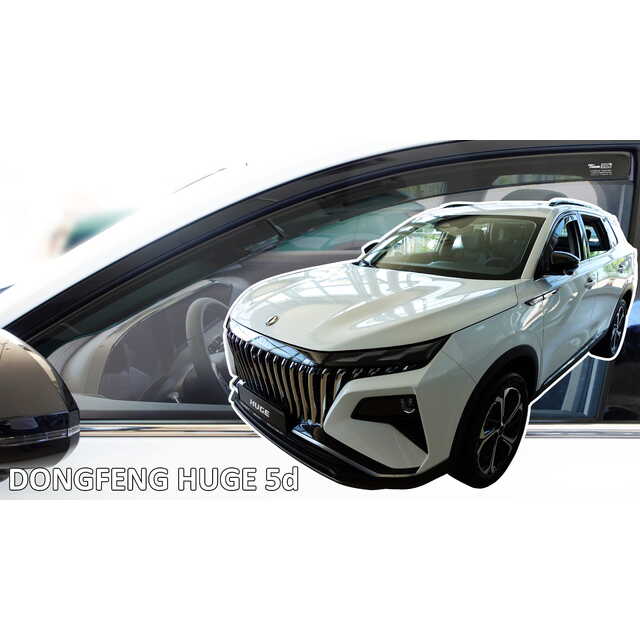 Heko - Ανεμοθραύστες Παραθύρων Για Dongfeng Huge 2025 > 5πορτο υλικό Acrylic Χρώμα Φιμέ - 2 τεμ. (ΑΝΕΜ.29127)