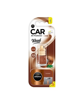 Amio - ΑΡΩΜΑΤΙΚΟ (ΚΡΕΜΑΣΤΟ) ΥΓΡΟ AROMA WOOD - COCONUT (6 ml) - 1 ΤΕΜ. (A83013/AM)