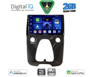 DIGITAL IQ BXC 3708_CPAA A/C (10inc) MULTIMEDIA TABLET for CITROEN C1-PEUGEOT 108-TOYOTA AYGO mod. 2014-2022