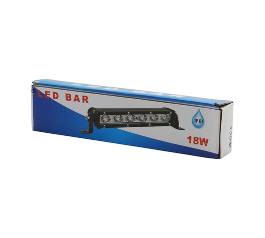 LED ΜΠΑΡΑ ΜΕ 6 ΦΩΤΑ LED 18W AU-91213