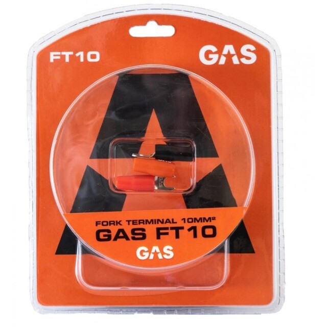 FT10 GAS AUDIO ΑΚΡΟΔΕΚΤΗΣ ΗΧΕΙΩΝ ΕΩΣ 10mm²  ΖΕΥΓΟΣ
