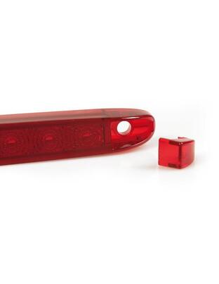 ΦΩΣ ΟΓΚΟΥ 8LED ΚΟΚΚΙΝΟ 12/24V 150mm ΑΔΙΑΒΡΟΧΟ 1ΤΕΜ.