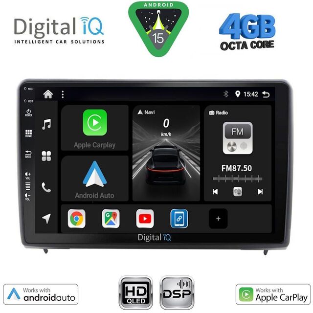 DIGITAL IQ BXF 17151B_CPAA (10inc) MULTIMEDIA TABLET for FORD ECOSPORT mod. 2018-2022