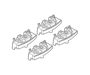 ΑΚΡΑ ΓΙΑ ΜΠΑΡΕΣ NORDRIVE ΓΙΑ HYUNDAI i30 STATION WAGON 2012+ KIT