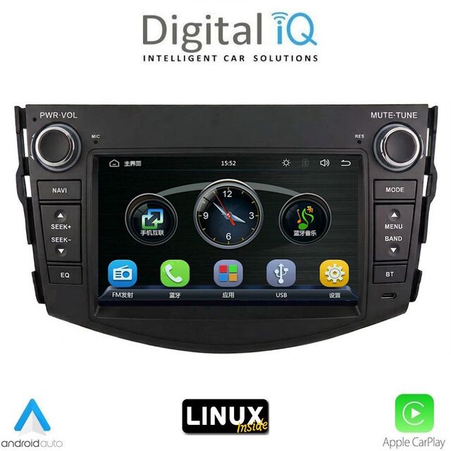 DIGITAL IQ BLA 017_CPA (7" DECK) MULTIMEDIA LINUX SYSTEM for TOYOTA RAV 4 mod. 2006-2012