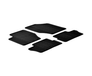 LAMPA - ΠΑΤΑΚΙΑ ΑΥΤΟΚΙΝΗΤΟΥ ΑΠΟ ΛΑΣΤΙΧΟ ΓΙΑ PEUGEOT 307 2001-2009 / PEUGEOT 308 SW 5D 09/2007-2013 ΣΕ ΜΑΥΡΟ ΧΡΩΜΑ ME ΚΟΥΜΠΩΜΑΤΑ - 4 ΤΕΜ.?