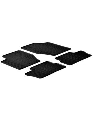 LAMPA - ΠΑΤΑΚΙΑ ΑΥΤΟΚΙΝΗΤΟΥ ΑΠΟ ΛΑΣΤΙΧΟ ΓΙΑ PEUGEOT 307 2001-2009 / PEUGEOT 308 SW 5D 09/2007-2013 ΣΕ ΜΑΥΡΟ ΧΡΩΜΑ ME ΚΟΥΜΠΩΜΑΤΑ - 4 ΤΕΜ.?