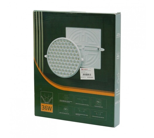 LED ΠΑΝΕΛ 36w ΜΕ ΤΡΟΦΟΔΟΤΙΚΟ TY-RH-012