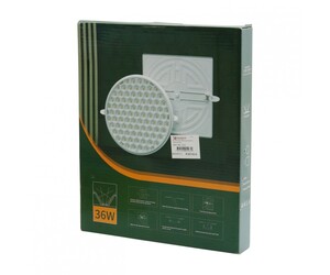 LED ΠΑΝΕΛ 36w ΜΕ ΤΡΟΦΟΔΟΤΙΚΟ TY-RH-012