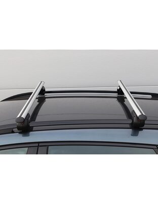 Amio - ΜΠΑΡΕΣ ΟΡΟΦΗΣ ΑΛΟΥΜΙΝΙΟΥ 135 cm ΜΕ ΚΛΕΙΔΙ (STANDARD RAILING ) - 2 ΤΕΜ. (02587/AM)