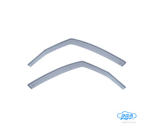 ΖΕΥΓΑΡΙ ΜΠΡΟΣΤΙΝΟΙ ΑΝΕΜΟΘΡΑΥΣΤΕΣ ΓΙΑ SUZUKI SX4 2008-2009 5D / FIAT SEDICI 5D 2007+ ΑΠΟ ΕΥΚΑΜΠΤΟ ΧΥΤΟ ΑΚΡΥΛΙΚΟ ΓΥΑΛΙ DGA - 2 ΤΕΜ.