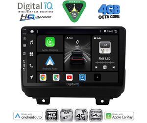 DIGITAL IQ BXK 19298_CPAA (9inc) MULTIMEDIA TABLET for JEEP WRANGLER mod. 2018-2026