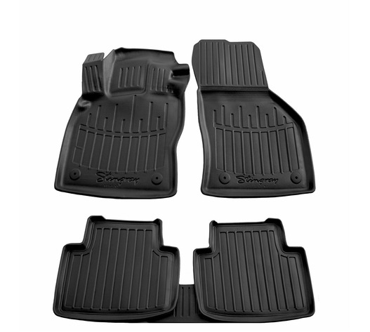 ΠΑΤΑΚΙA ΛΑΣΤΙΧΟ ΣΕ ΣΚΑΦΗ ME KOYMΠΩΜΑΤΑ ΓΙΑ SKODA SUPERB III (3V) 5D 2015+ RACE AXION - 5 Τεμ.