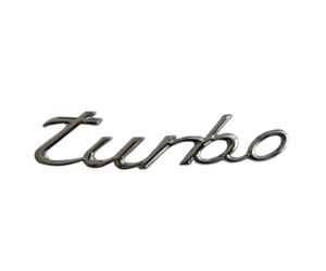 Μεταλλικό αυτοκόλλητο Turbo