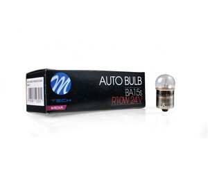 R10W 24V 10W BA15s G18 (ΦΟΥΝΤΟΥΚΙ) STANDARD ΑΛΟΓΟΝΟΥ ΚΟΥΤΙ 10ΤΕΜ. M-TECH