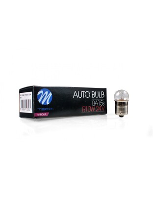 R10W 24V 10W BA15s G18 (ΦΟΥΝΤΟΥΚΙ) STANDARD ΑΛΟΓΟΝΟΥ ΚΟΥΤΙ 10ΤΕΜ. M-TECH