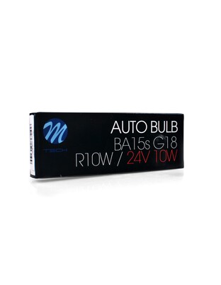 R5W 24V BA15d G18 ΔΙΠΟΛΙΚΟ STANDARD ΑΛΟΓΟΝΟΥ  M-TECH - 10ΤΕΜ.