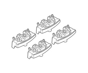 ΑΚΡΑ ΓΙΑ ΜΠΑΡΕΣ NORDRIVE ΓΙΑ HYUNDAI i40 STATION WAGON 2011+ KIT