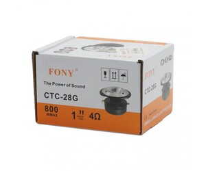 PERVOI TWEETER ΑΛΟΥΜΙΝΙΟΥ 38mm CTC-28G