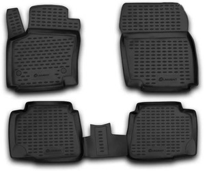 ΠΑΤΑΚΙΑ ΣΕ ΣΚΑΦΗ TPE ΛΑΣΤΙΧΟ ΓΙΑ FORD MONDEO 05/2007+  ΣΕ ΜΑΥΡΟ ΧΡΩΜΑ NOVLINE - 4 ΤΕΜ.