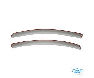 ΖΕΥΓΑΡΙ ΜΠΡΟΣΤΙΝΟΙ ΑΝΕΜΟΘΡΑΥΣΤΕΣ ΓΙΑ TOYOTA YARIS 5D 2011-2020  ΑΠΟ ΕΥΚΑΜΠΤΟ ΧΥΤΟ ΑΚΡΥΛΙΚΟ ΓΥΑΛΙ DGA - 2 ΤΕΜ.