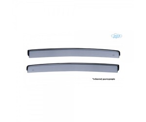 ΖΕΥΓΑΡΙ ΠΙΣΩ ΑΝΕΜΟΘΡΑΥΣΤΕΣ ΓΙΑ TOYOTA HILUX 4D 2021+ ΑΠΟ ΕΥΚΑΜΠΤΟ ΧΥΤΟ ΑΚΡΥΛΙΚΟ ΓΥΑΛΙ (CAST ACRYLIC GLASS) DGA - 2 ΤΕΜ.