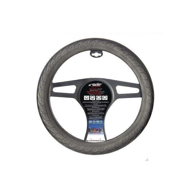 ΚΑΛΥΜΜΑ ΤΙΜΟΝΙΟΥ TYRE SOFT SIL ΜΑΥΡΟ 35-40cm  ΣΙΛΙΚΟΝΗΣ (ΣΧΕΔΙΟ ΕΛΑΣΤΙΚΟ ΑΥΤΟΚΙΝΗΤΟΥ)