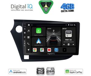 DIGITAL IQ BXF 16205_CPAA (9inc) MULTIMEDIA TABLET for HONDA INSIGHT mod. 2009-2014
