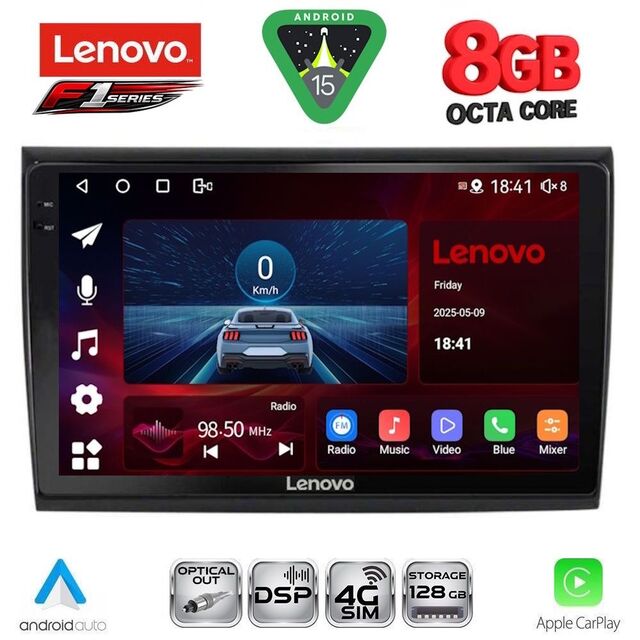 LENOVO SSR 10136_CPA (9inc) MULTIMEDIA TABLET for FIAT BRAVO mod. 2007-2019
