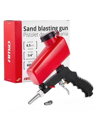 Amio - ΠΙΣΤΟΛΙ ΑΕΡΟΣ ΑΜΜΟΒΟΛΗΣ 6,5 BAR ΜΕ ΔΟΧΕΙΟ 600ml PT-17 - 1 ΤΕΜ. (02635/AM)