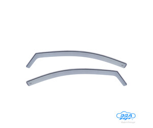 ΖΕΥΓΑΡΙ ΜΠΡΟΣΤΙΝΟΙ ΑΝΕΜΟΘΡΑΥΣΤΕΣ ΓΙΑ TOYOTA AURIS 5D 2012-2019 / AURIS TOURING SPORTS 2013-2019 ΑΠΟ ΕΥΚΑΜΠΤΟ ΧΥΤΟ ΑΚΡΥΛΙΚΟ ΓΥΑΛΙ DGA - 2 ΤΕΜ.