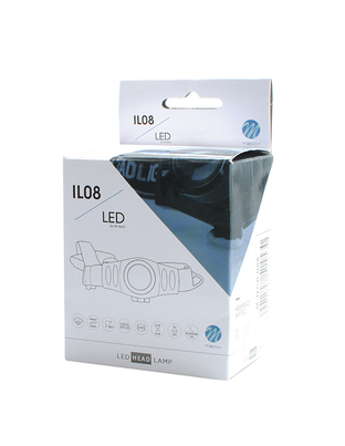 ΦΑΚΟΣ ΚΕΦΑΛΗΣ ΕΡΓΑΣΙΑΣ 150 lm 1 CREE LED ΛΕΥΚΟΥ ΦΩΤΙΣΜΟΥ ΚΑΙ ΜΕ 3 ΛΕΙΤΟΥΡΓΙΕΣ (50 x 40 x 75 mm) M-TECH