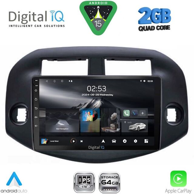 DIGITAL IQ RSD 1732_CPA (10inc) MULTIMEDIA TABLET for TOYOTA RAV 4 mod. 2006-2012