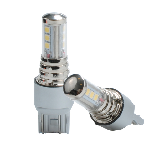 T20 12V PGJ19-2 LED 9x3030chip 6W LG PREMIUM ΛΕΥΚΟ 1ΤΕΜ.