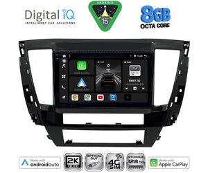 DIGITAL IQ BXK 20447S_CPAA (9inc) MULTIMEDIA TABLET for MITSUBISHI PAJERO SPORT mod. 2020-2026