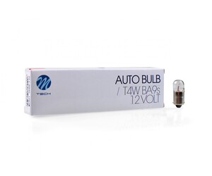 T2W 12V 2W BA9s (ΜΙΝΙΟΝ) STANDARD ΑΛΟΓΟΝΟΥ ΚΟΥΤΙ 10ΤΕΜ. M-TECH