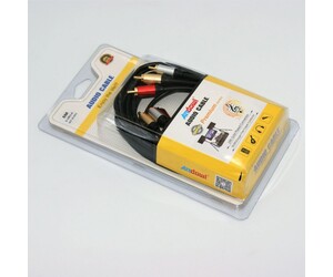 ΚΑΛΩΔΙΟ ΗΧΟΥ ΣΤΕΡΕΟ 5m 3-3RCA ANDOWL QY-AV03