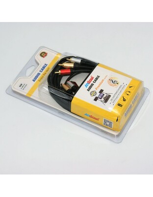 ΚΑΛΩΔΙΟ ΗΧΟΥ ΣΤΕΡΕΟ 5m 3-3RCA ANDOWL QY-AV03