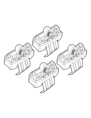 ΑΚΡΑ ΓΙΑ ΜΠΑΡΕΣ NORDRIVE ΓΙΑ MAZDA CX-3 06/15+ KIT